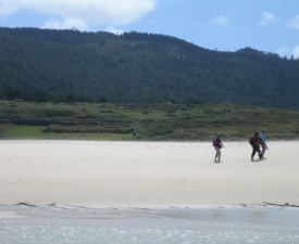 Mountains behind traba